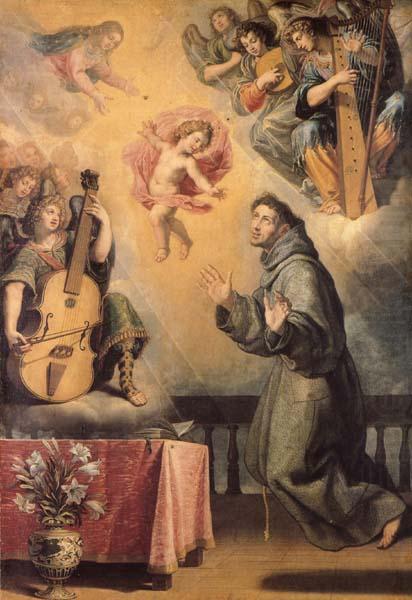 The Vision of St.Anthony of Padua, Vincenzo Carducci